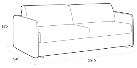 mySOFABED Scandic 160