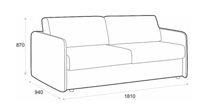 mySOFABED Scandic 140